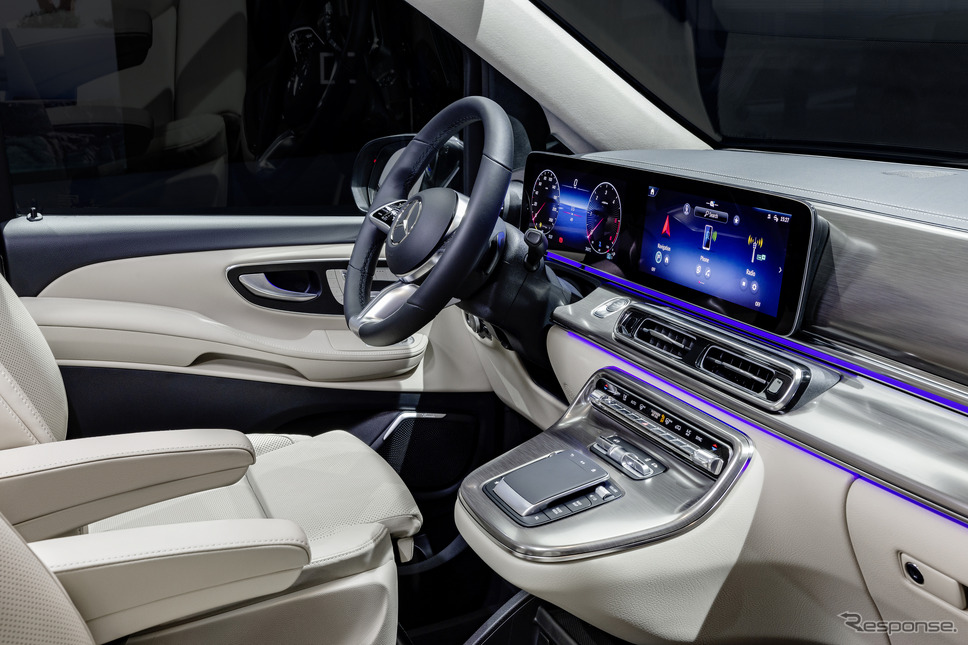 メルセデスベンツ Vクラス 改良新型の「エクスクルーシブ」《photo by Mercedes-Benz》