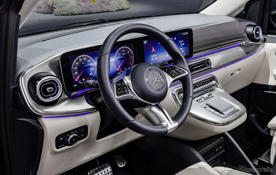 メルセデスベンツ Vクラス 改良新型の「エクスクルーシブ」《photo by Mercedes-Benz》