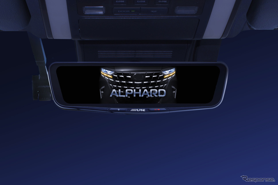 アルパイン トヨタ・アルファード新型専用ドライブレコーダー搭載デジタルミラー《写真提供 アルパインマーケティング》