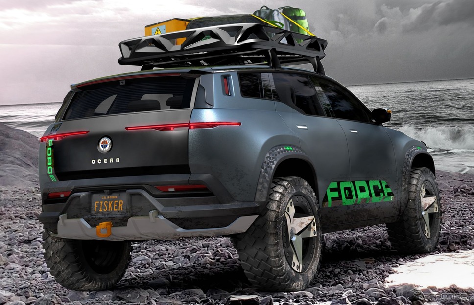 フィスカー・オーシャン の「フォースE」《photo by Fisker》