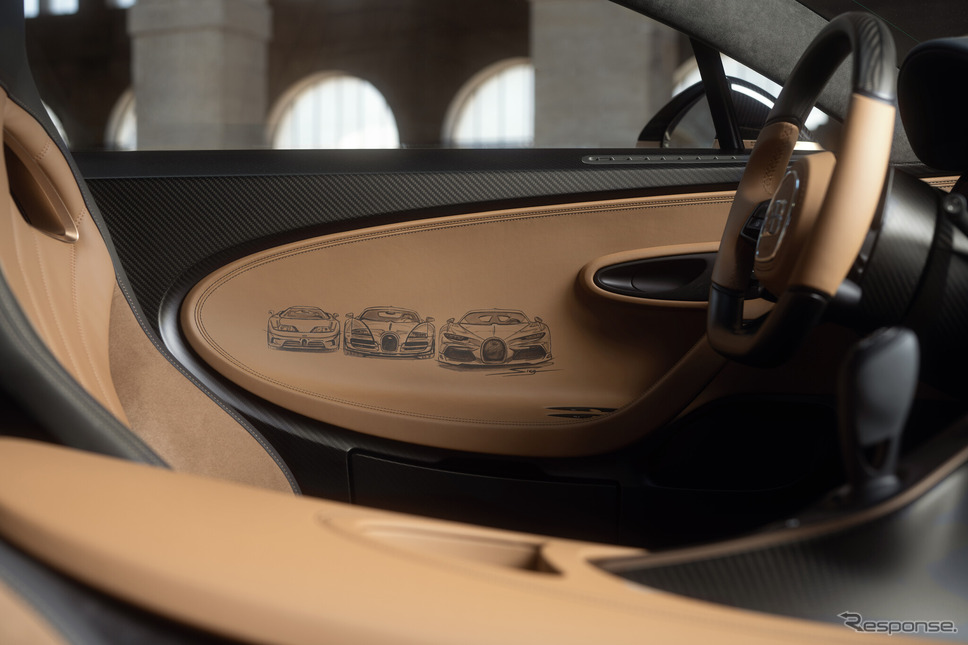 ブガッティ・シロン・スーパースポーツ の「Golden Era」《photo by Bugatti》