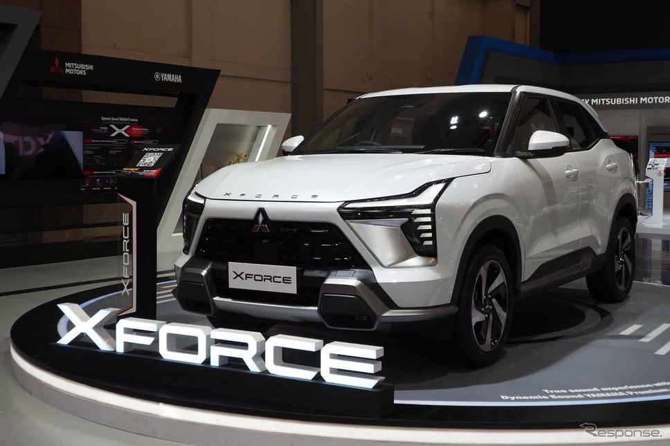 GIIAS2023で発表となった三菱 エクスフォース《写真撮影 会田肇》