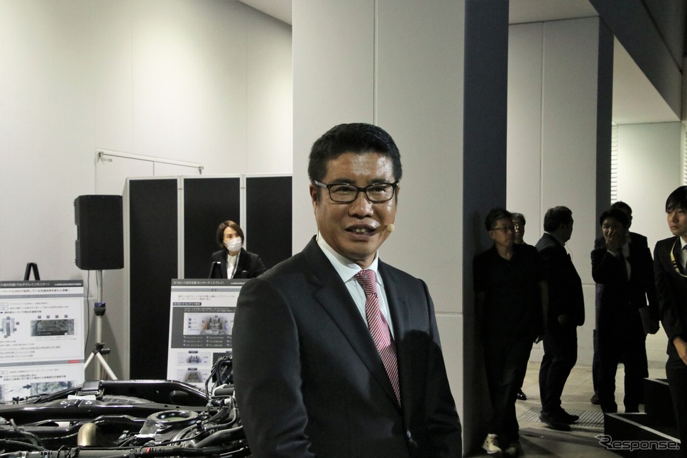ランドクルーザーシリーズ・チーフエンジニアの森津圭太氏《写真撮影 内田俊一》