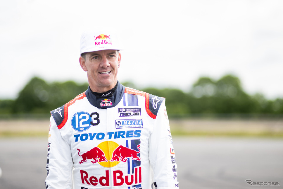 ドリフトマスターの“マッド”マイク・ウィデット《photo by Redbull》