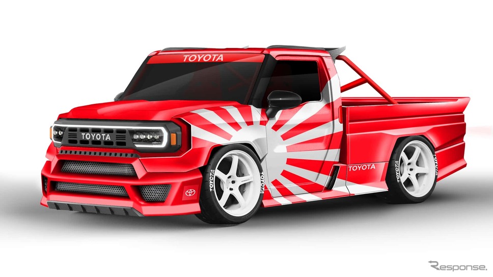 トヨタ・ランガ・コンセプト(ペースカー仕様)《photo by Toyota》