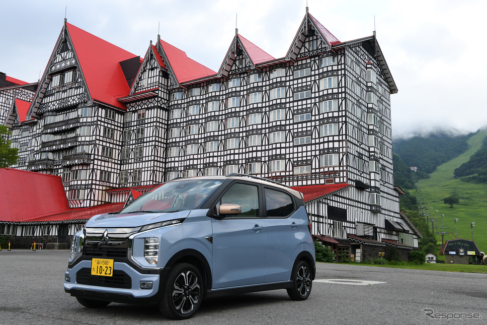 一度、行ってみたかったホテルグリーンプラザ。じつにキレイな建物で、まるでスイスにいるかのよう《写真撮影 諸星陽一》
