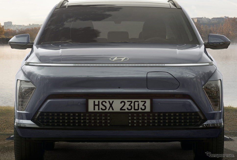『コナ・エレクトリック』の商品性を個性際立つデザインから解き明かす。《photo by Hyundai》