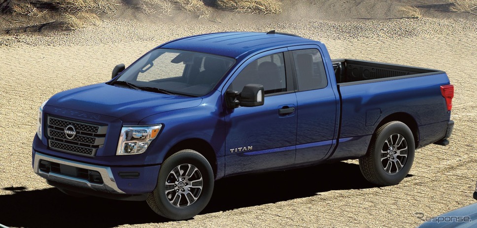日産 タイタン の2024年モデル《photo by Nissan》