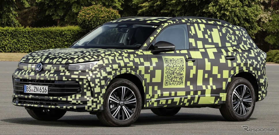 フォルクスワーゲン・ティグアン 次期型のプロトタイプ《photo by VW》