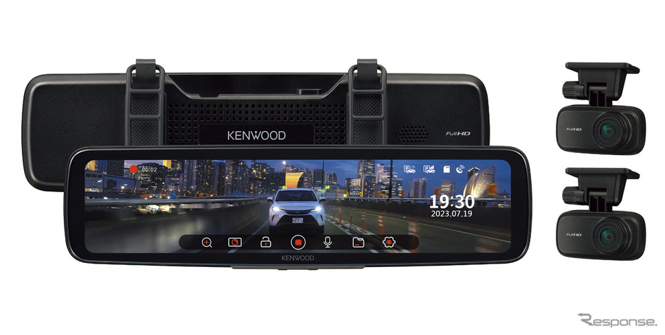 デジタルルームミラー型ドライブレコーダー「DRV-EM4800」《画像提供:JVCケンウッド》
