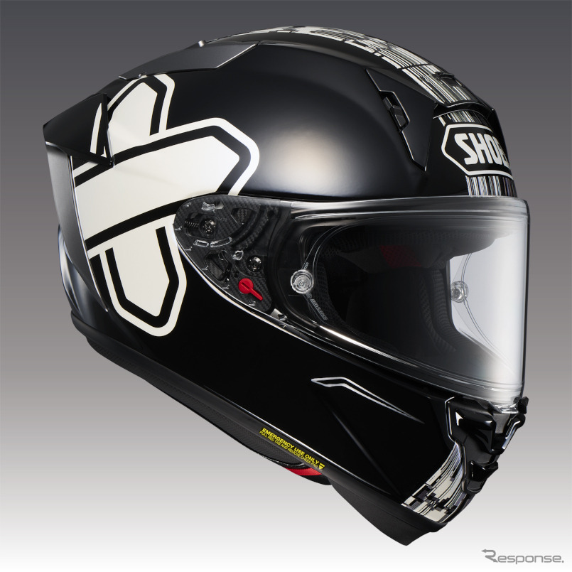 SHOEI X-Fifteen CROSS LOGO《写真提供:SHOEI》