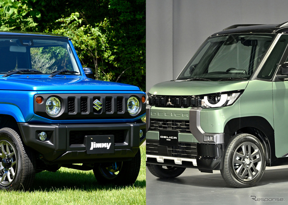 2択アンケート「軽SUV、買うならジムニー? デリカミニ?」【クルマら部 車論調査】