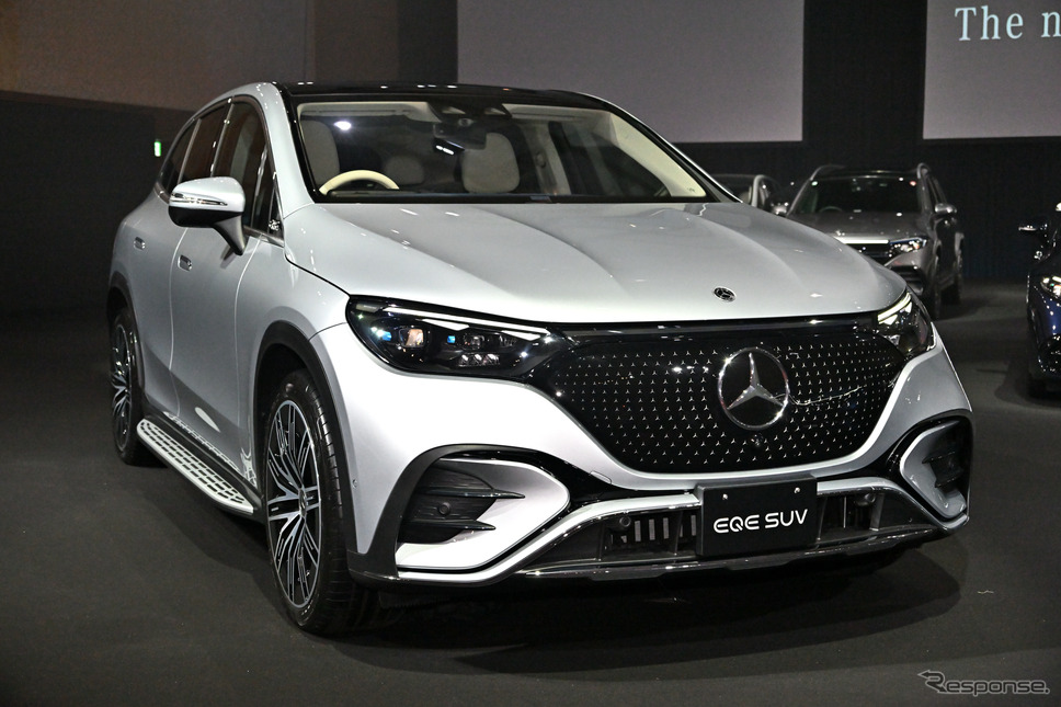 メルセデスベンツEQE SUV《写真撮影 雪岡直樹》
