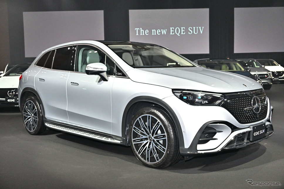 メルセデスベンツEQE SUV《写真撮影 雪岡直樹》