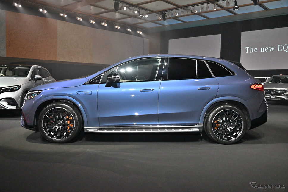 メルセデスAMG EQE SUV《写真撮影 雪岡直樹》