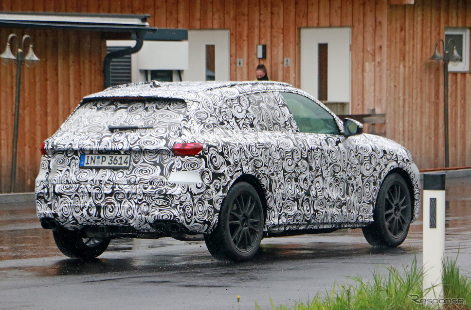 アウディ SQ5 次期型プロトタイプ(スクープ写真)《APOLLO NEWS SERVICE》