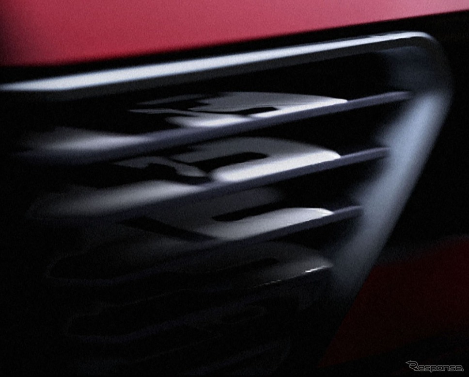 アルファロメオの新型車のティザー写真《photo by Alfa Romeo》