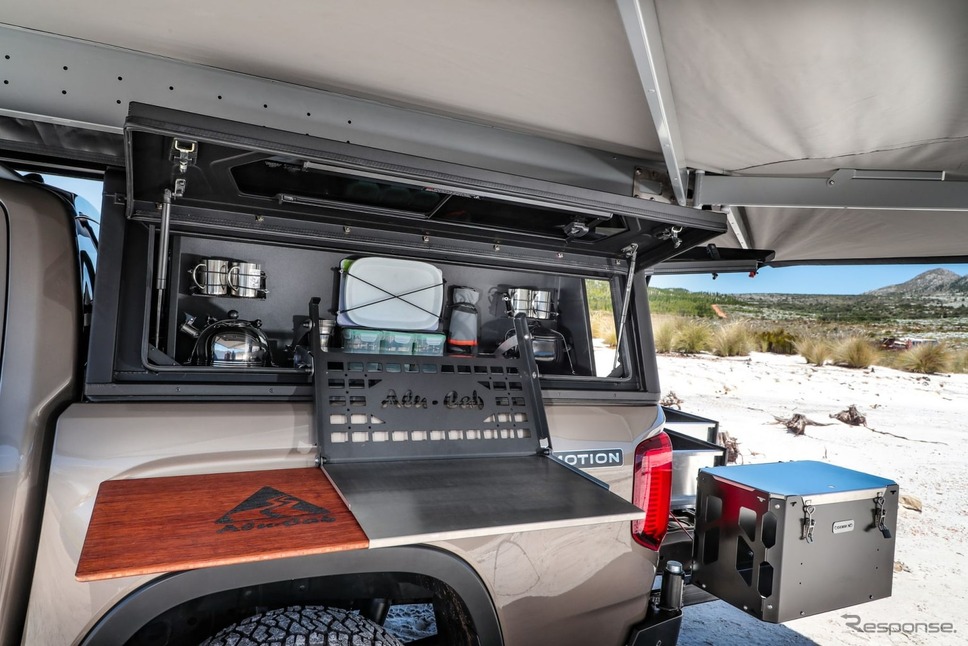 フォルクスワーゲン・アマロック 新型のキャンピングカー仕様《photo by VW》