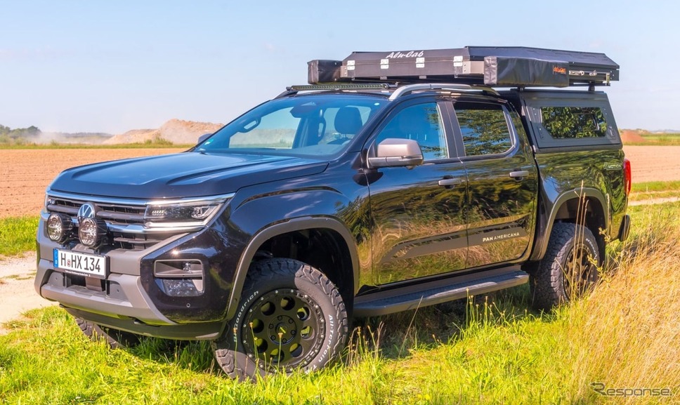 フォルクスワーゲン・アマロック 新型のキャンピングカー仕様《photo by VW》