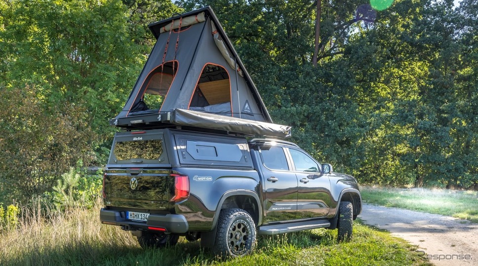 フォルクスワーゲン・アマロック 新型のキャンピングカー仕様《photo by VW》