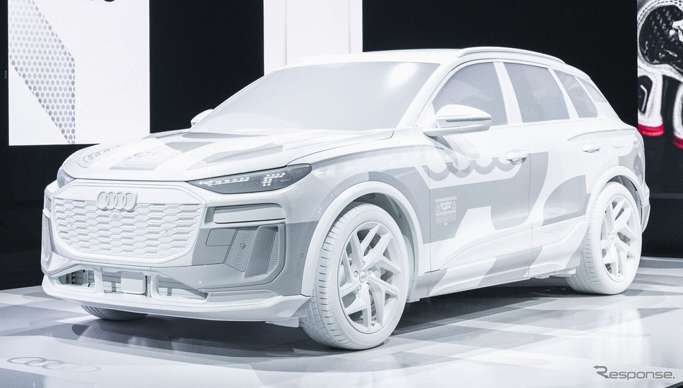 アウディ Q6 e-tron の最新プロトタイプ(IAAモビリティ2023)《photo by Audi》