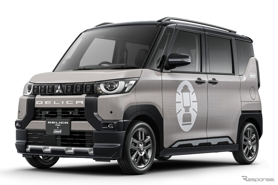 デリカミニ×Colemanコラボラッピング《写真提供 三菱自動車》
