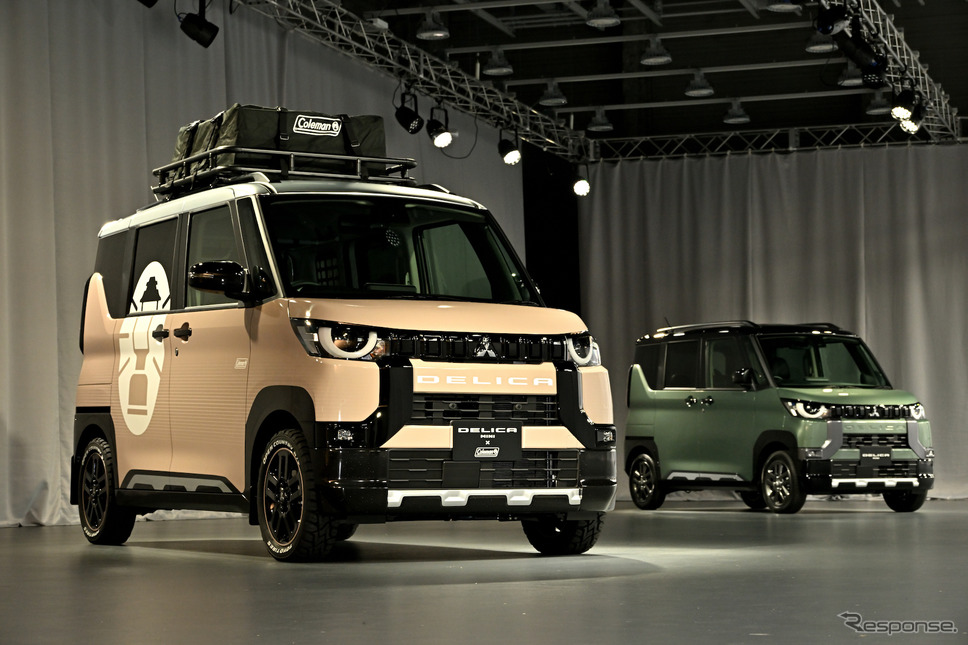 三菱 デリカミニ×Coleman（東京オートサロン2023）《写真撮影 雪岡直樹》