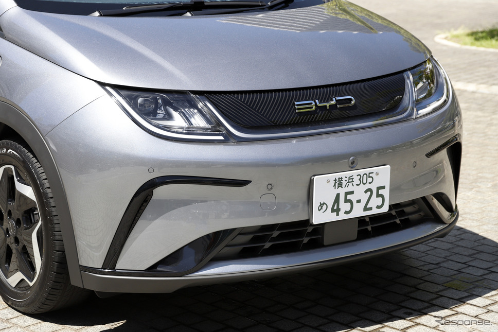 BYD ドルフィン(アーバングレー)《写真撮影 小林岳夫》