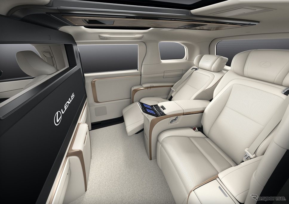 レクサスLM(プロトタイプ)新型《写真提供 トヨタ自動車》