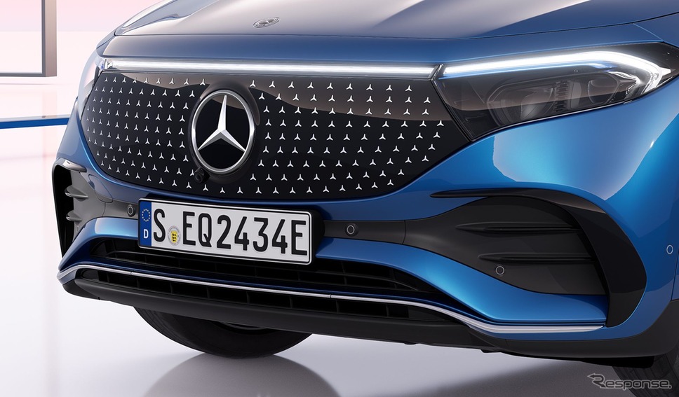 メルセデスベンツ EQA 改良新型の「AMGライン」《photo by Mercedes-Benz》