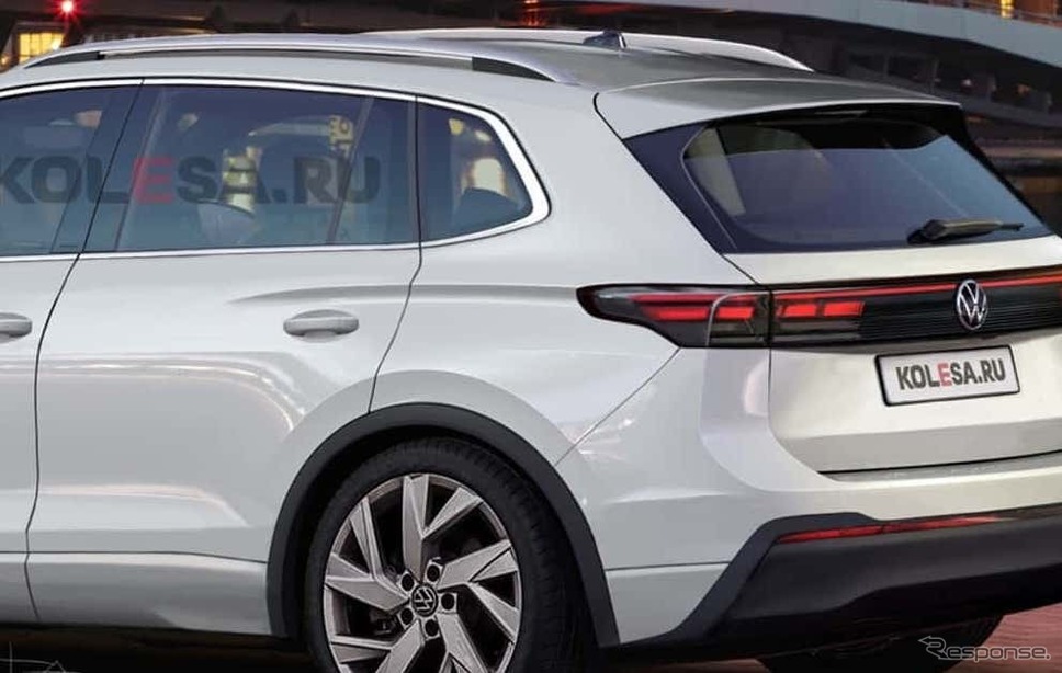 VW ティグアン 次期型予想CGKOLESA RU/APOLLO