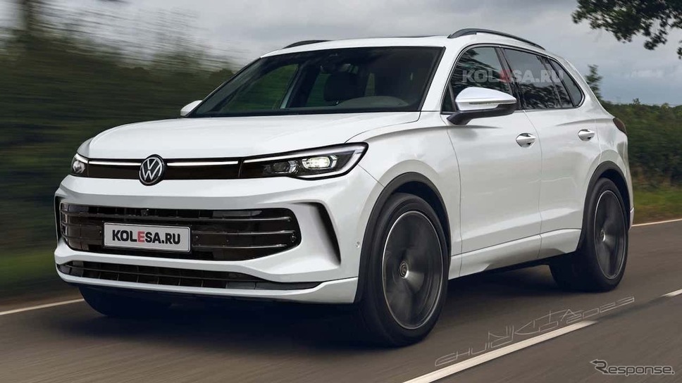 VW ティグアン 次期型予想CGKOLESA RU/APOLLO