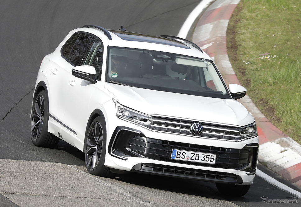 VW ティグアン 次期型プロトタイプ(スクープ写真)《APOLLO NEWS SERVICE》