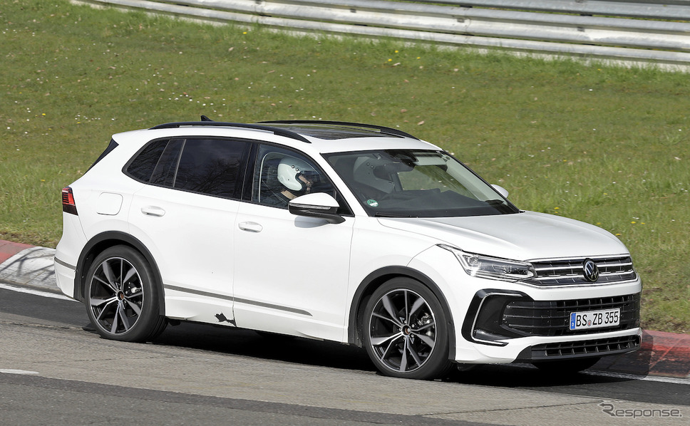 VW ティグアン 次期型プロトタイプ(スクープ写真)《APOLLO NEWS SERVICE》
