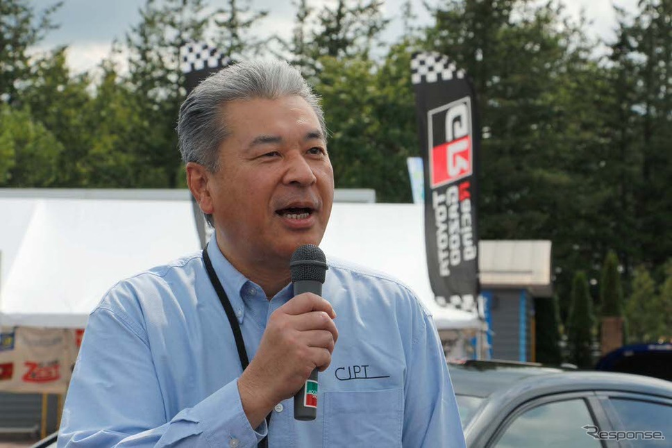 トヨタ自動車の中嶋裕樹 副社長《写真撮影 吉田瑶子》