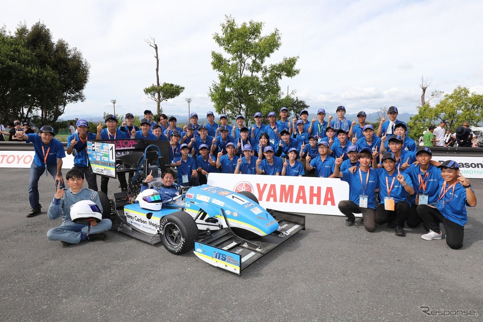 第21回 学生フォーミュラ日本大会2023で総合1位となった京都工芸繊維大学《写真提供 自動車技術会》