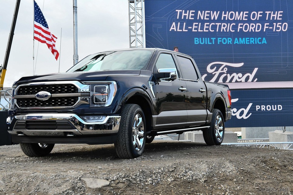 フォード F-150 現行型(参考)《photo by Ford Motor》