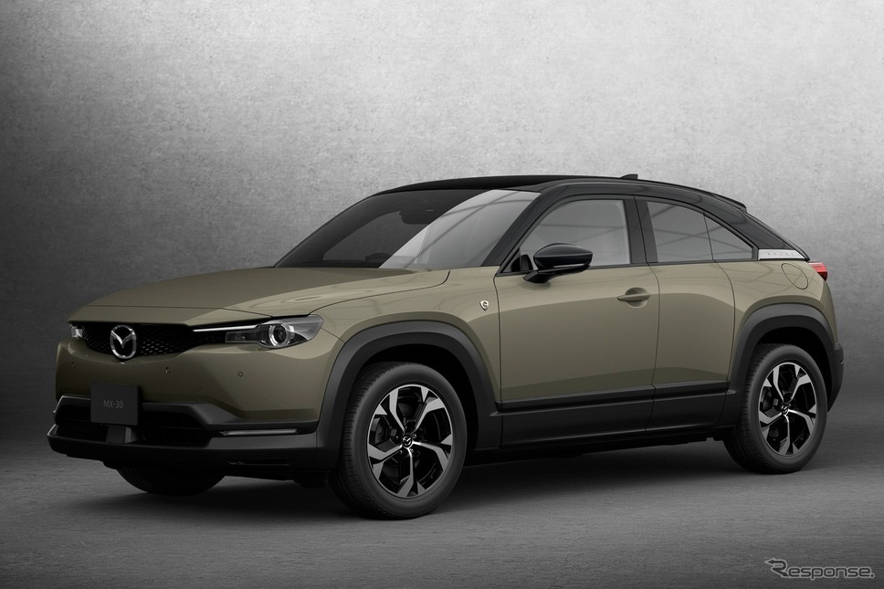 発電用にロータリーエンジンを搭載したマツダMX-30ロータリーEV《写真提供 マツダ》