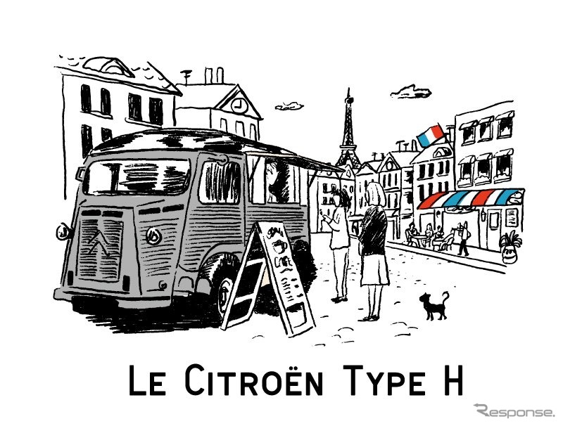 シトロエン LE CITROËN TYPE H トートバッグ《写真提供 フェイス》