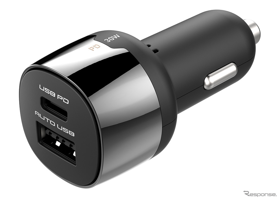 Kashimura・DC-42W USB 2ポート PD30W 自動判定(DC-050)Photo by カシムラ