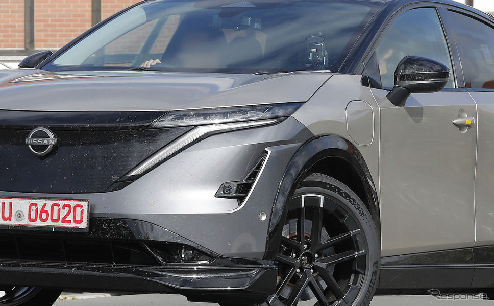 日産 アリア NISMO プロトタイプ(スクープ写真)《APOLLO NEWS SERVICE》
