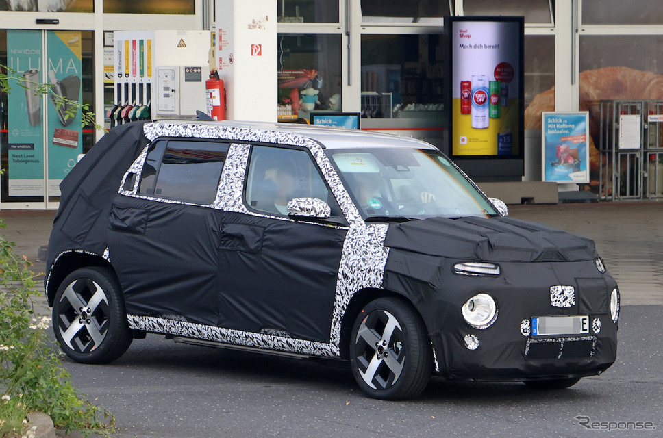 ヒョンデ キャスパーEV プロトタイプ(スクープ写真)《APOLLO NEWS SERVICE》
