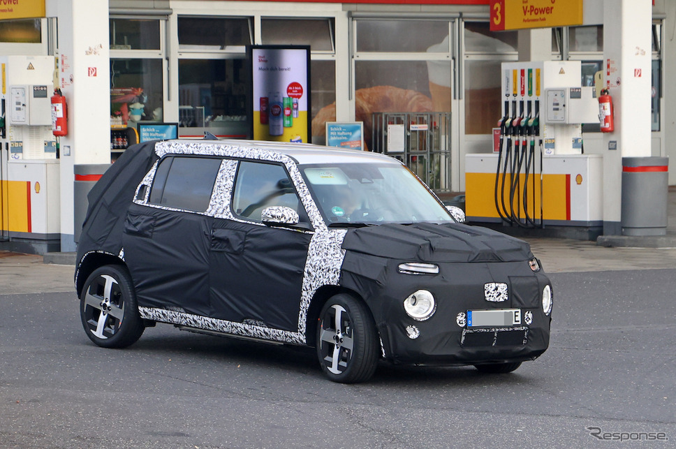 ヒョンデ キャスパーEV プロトタイプ(スクープ写真)《APOLLO NEWS SERVICE》