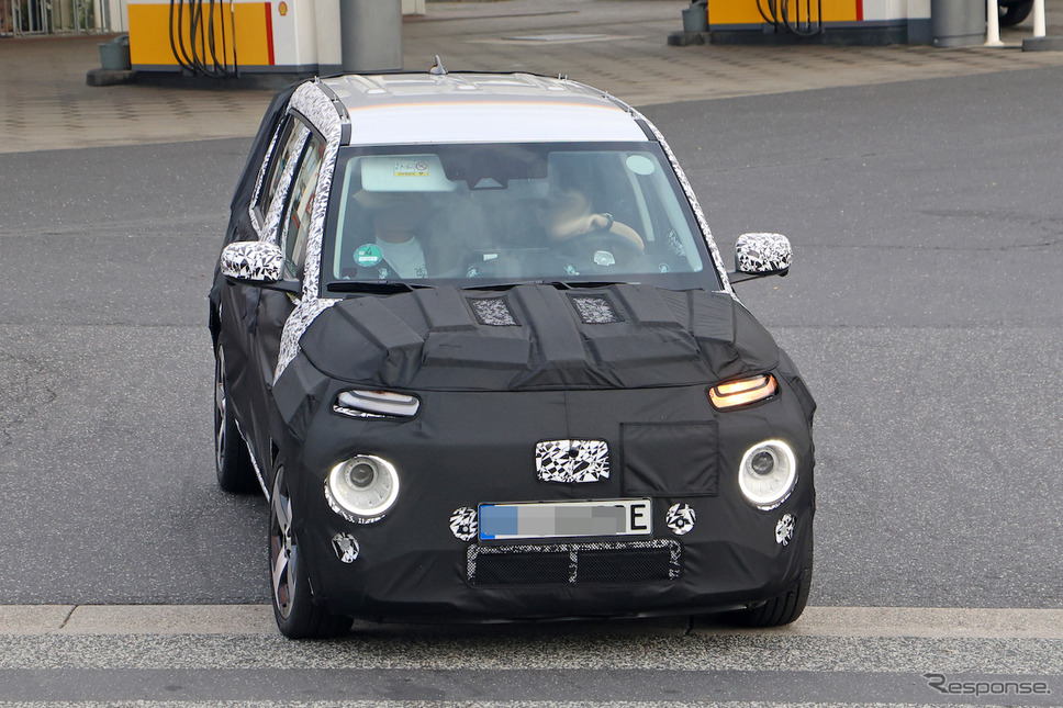ヒョンデ キャスパーEV プロトタイプ(スクープ写真)《APOLLO NEWS SERVICE》