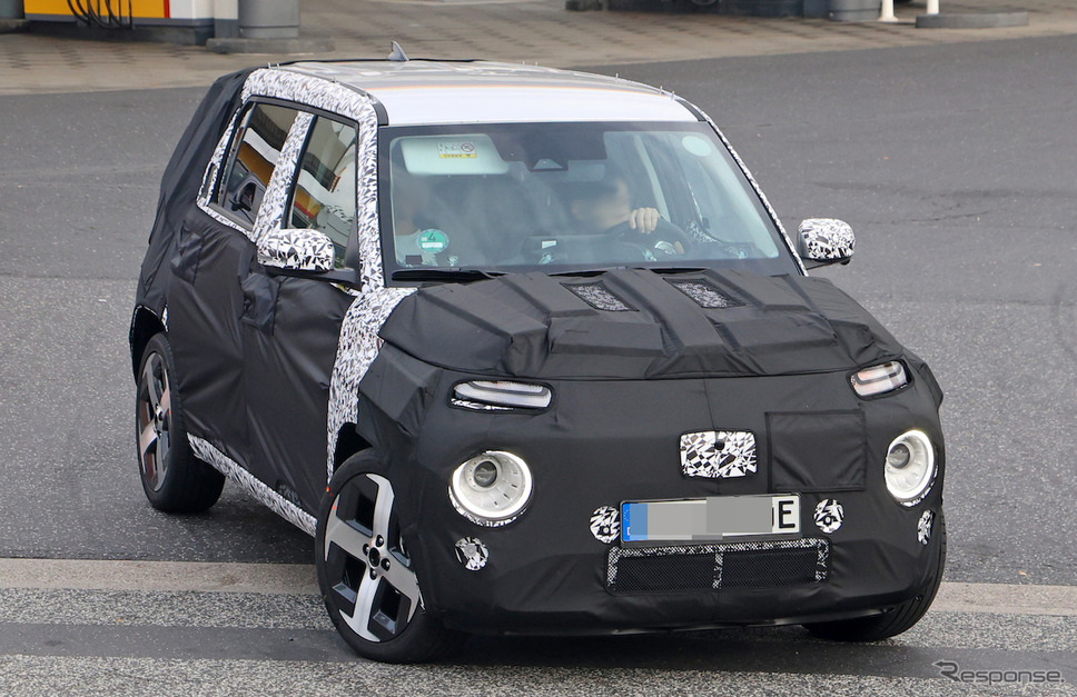 ヒョンデ キャスパーEV プロトタイプ(スクープ写真)《APOLLO NEWS SERVICE》
