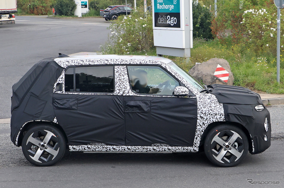 ヒョンデ キャスパーEV プロトタイプ(スクープ写真)《APOLLO NEWS SERVICE》