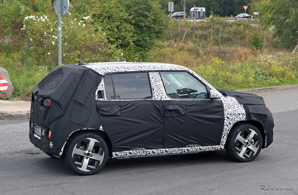 ヒョンデ キャスパーEV プロトタイプ(スクープ写真)《APOLLO NEWS SERVICE》