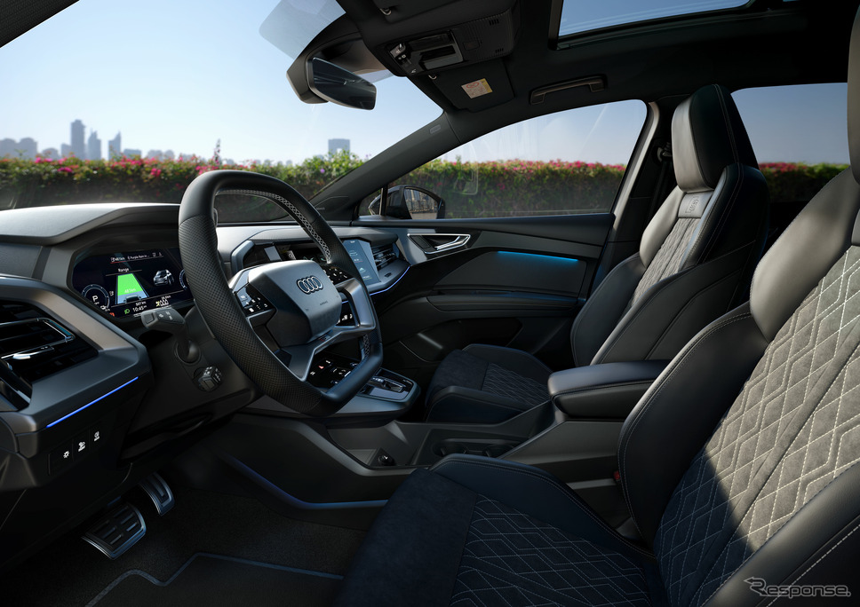 アウディ Q4 e-tron の2024年モデルの「エディションSライン」《photo by Audi》