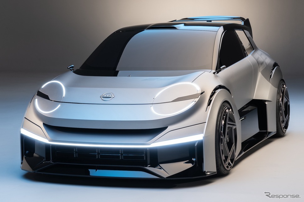 欧州日産が発表したEVコンセプト《photo by Nissan》