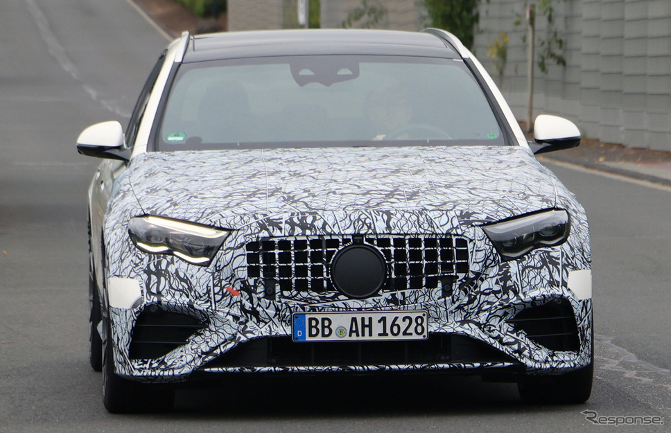 メルセデスAMG E53 ステーションワゴン 新型プロトタイプ(スクープ写真)《APOLLO NEWS SERVICE》